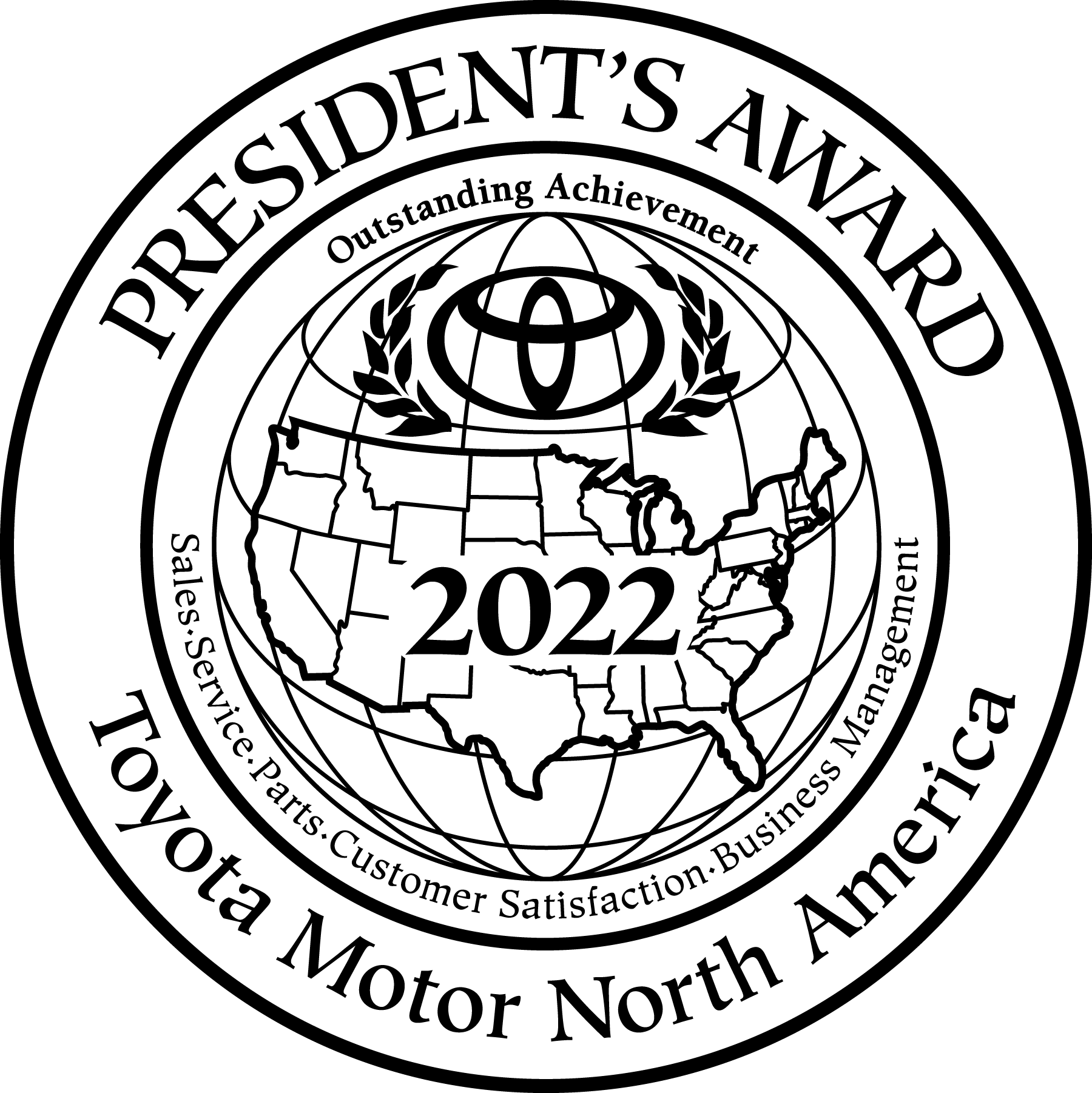 2017 Toyota President's Award
