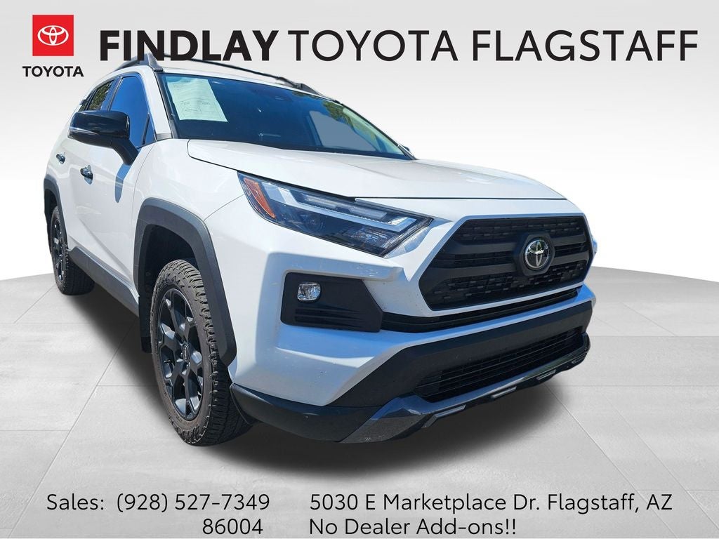 2024 Toyota RAV4 TRD Off Road in Ice Cap — front three-quarter view